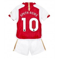 Arsenal Emile Smith Rowe #10 Domáci Detský futbalový dres 2023-24 Krátky Rukáv (+ trenírky)